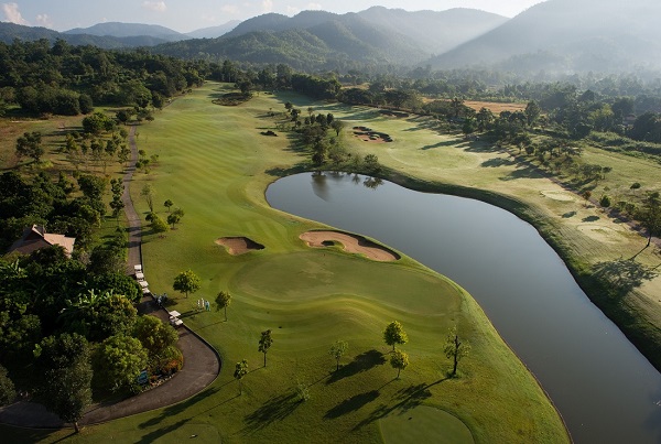 Bird eye view photo of Chiang Mai Highlands Golf and Spa Resort